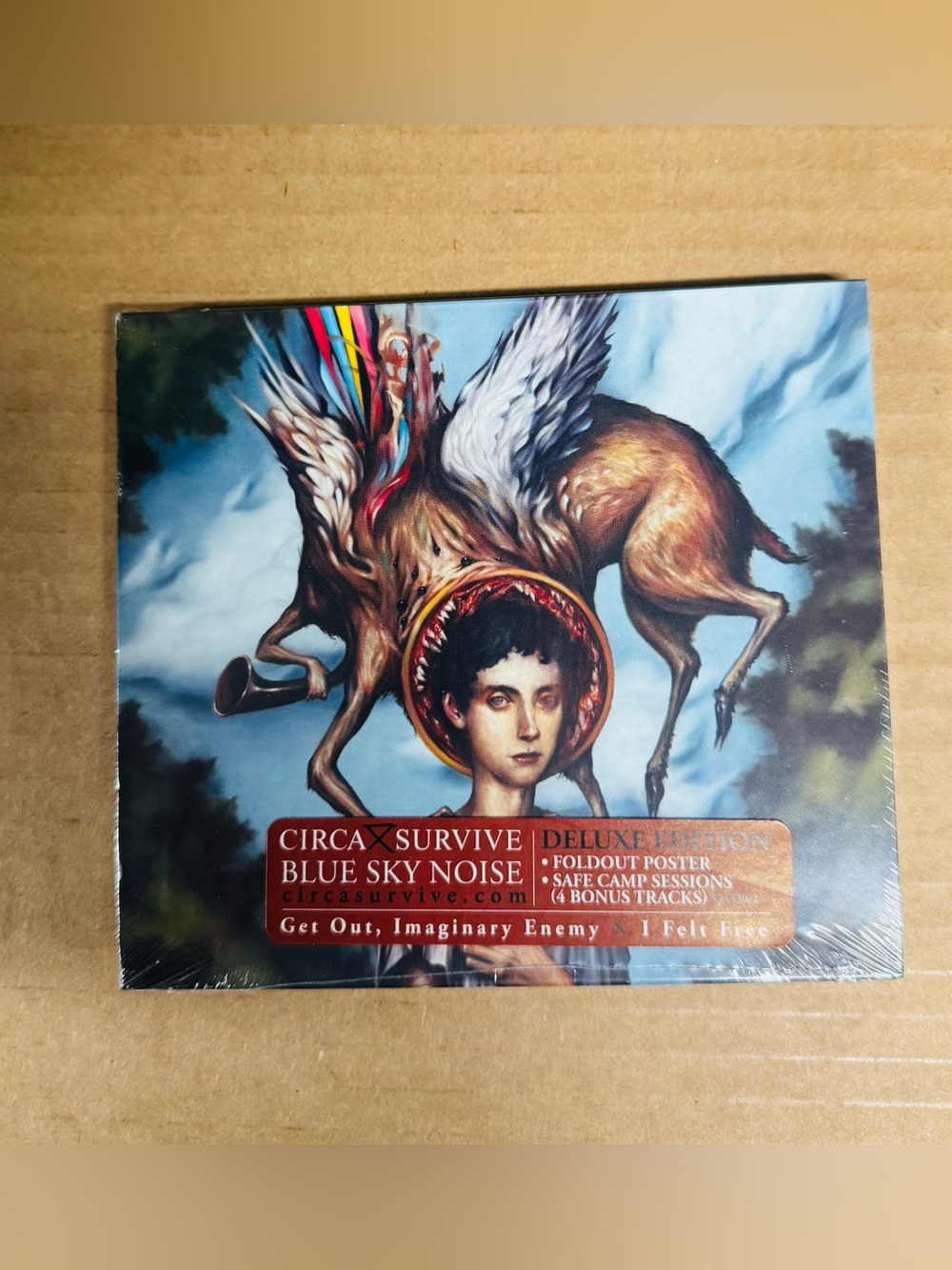Circa Survive Blue Sky Noise" Deluxe CD w/O-Card + Bonus Tracks 2010)